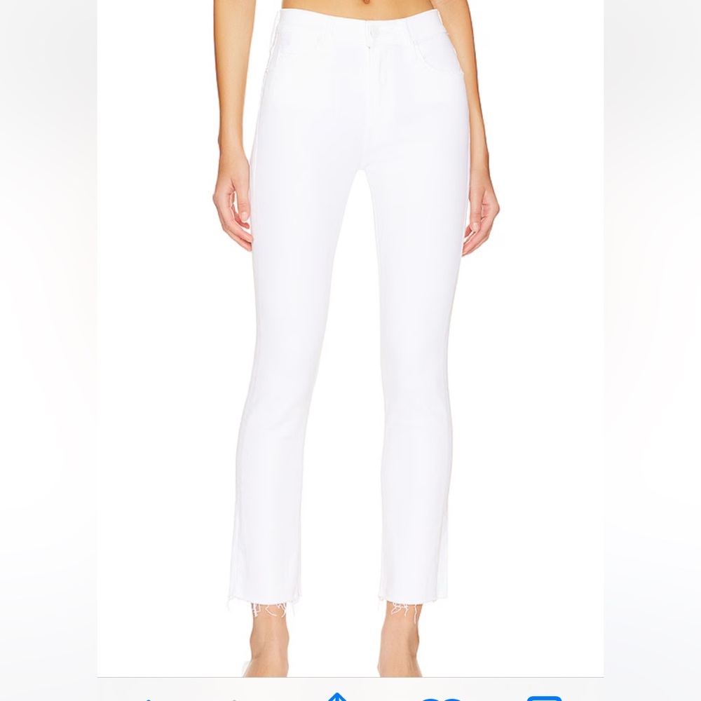 The Mid Rise Dazzler Ankle Fray in Fairest Of Them All
MOTHER